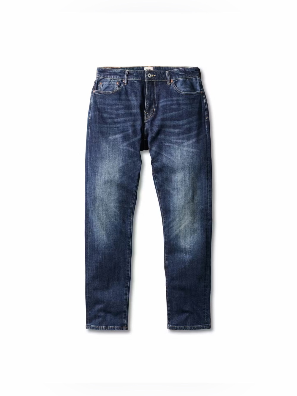 Flint & Tinder Stretch Selvedge Denim Athletic Tapered | Medium Wash